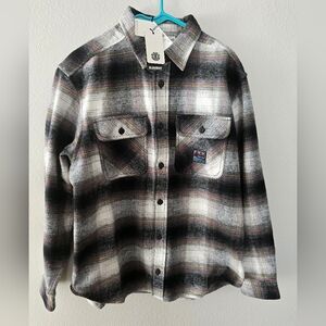 Element Men's Hueco Flannel button up woven top